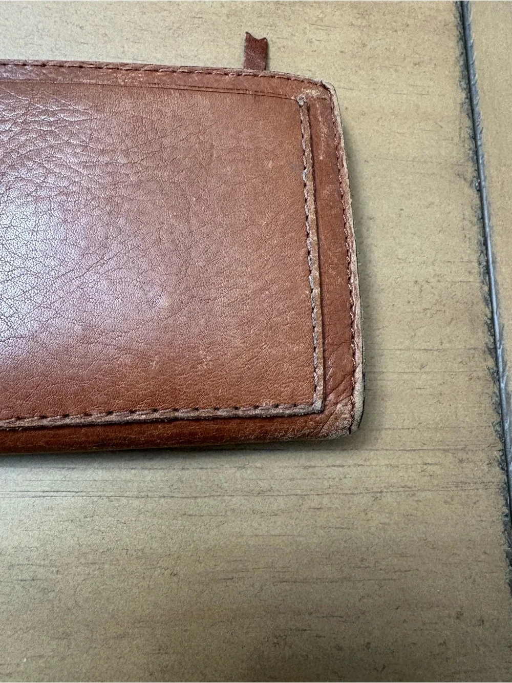 Madewell Leather Wallet - Medium Brown - Picture 3 of 9